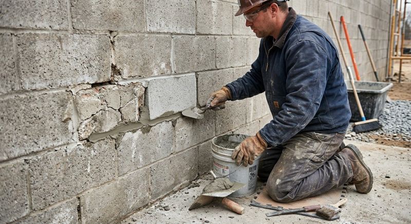Block Wall Repair in Greenwich, CT