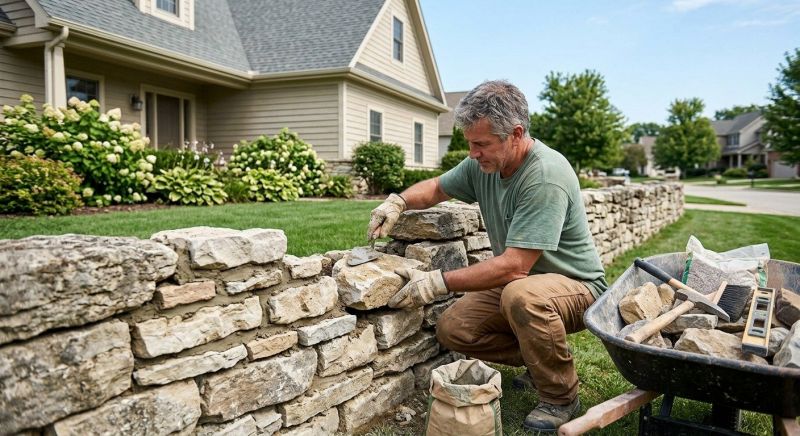 Brick Fence Repair in Paramus, NJ