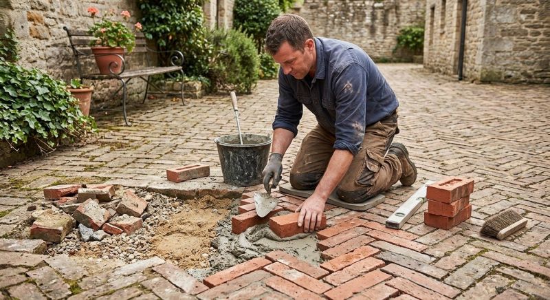 Brick Flatwork Repair in Hartsdale, NY