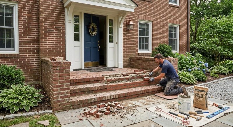 Brick Flatwork Repair in Ozone Park, NY