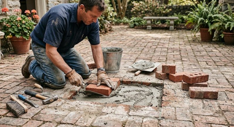 Brick Flatwork Repair in Staten Island, NY
