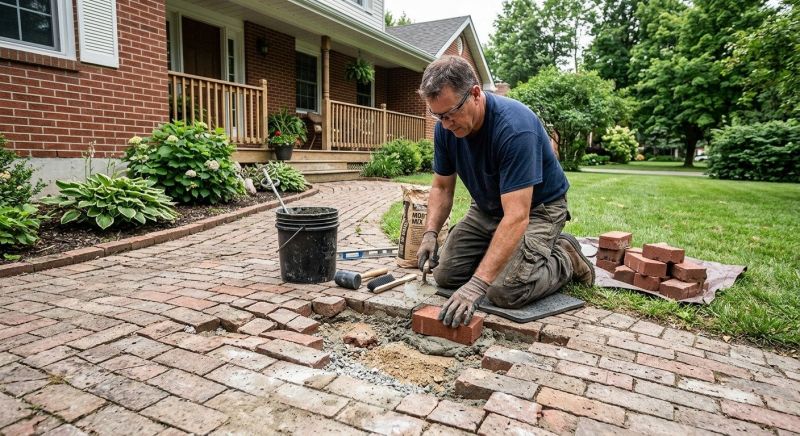 Brick Flatwork Repair in Staten Island, NY