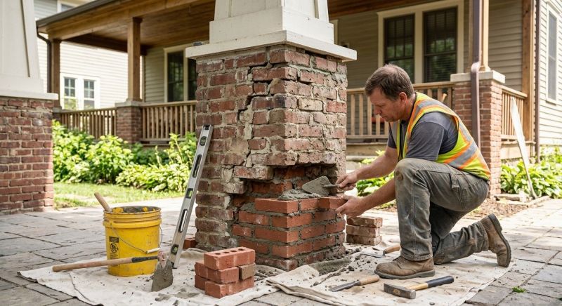 Brick Restoration in Oak Ridge, NJ