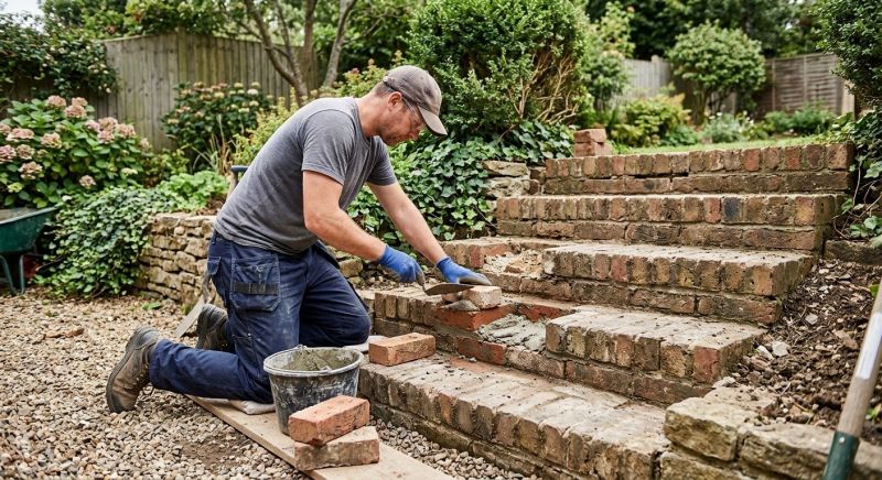 Brick Stairs Repair in Tarrytown, NY