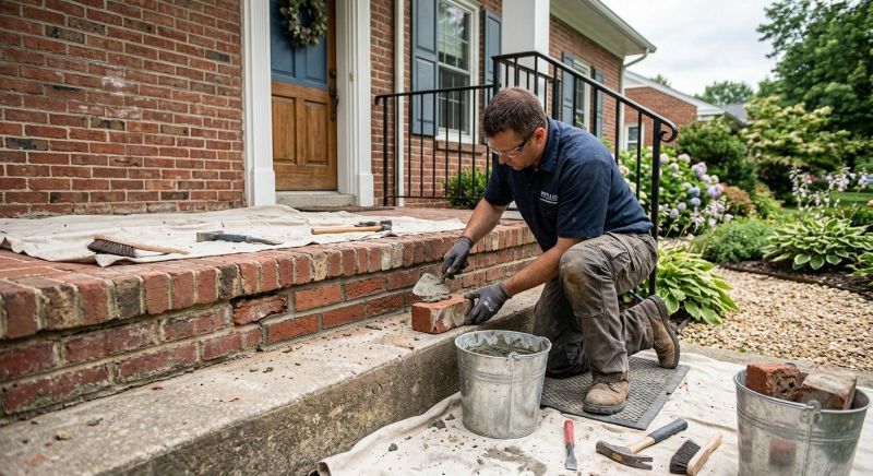 Brick Stairs Repair in Tarrytown, NY