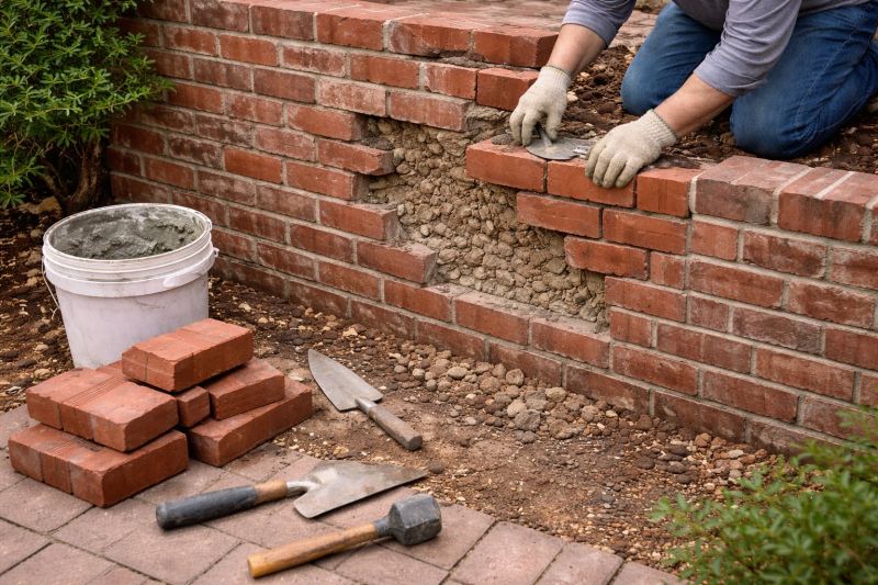 Brick Wall Repair in Clifton, NJ