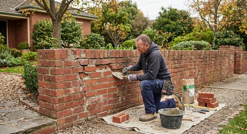 Brick Wall Repair in Morristown, NJ