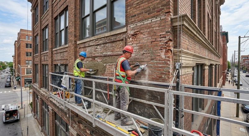 Commercial Masonry Repair in Bergenfield, NJ