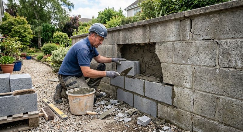 Concrete Block Repair in Caldwell, NJ