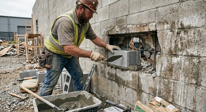 Concrete Block Repair in Cedar Grove, NJ