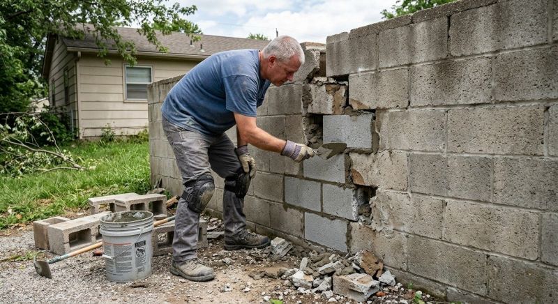 Concrete Block Repair in Hillsdale, NJ