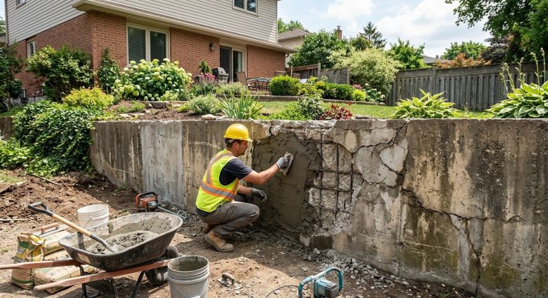 Retaining Wall Repair in Alpine, NJ