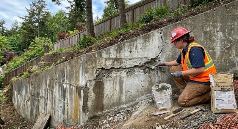 Retaining Wall Repair in Boonton, NJ