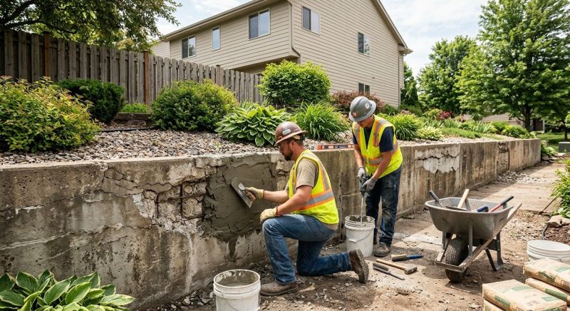 Retaining Wall Repair in Irvington, NJ
