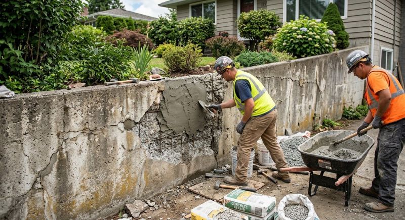 Retaining Wall Repair in Manhasset, NY