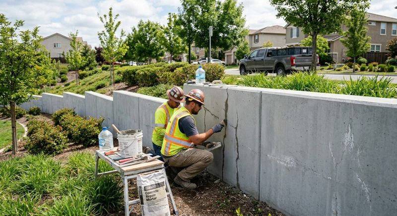 Retaining Wall Repair in Oak Ridge, NJ