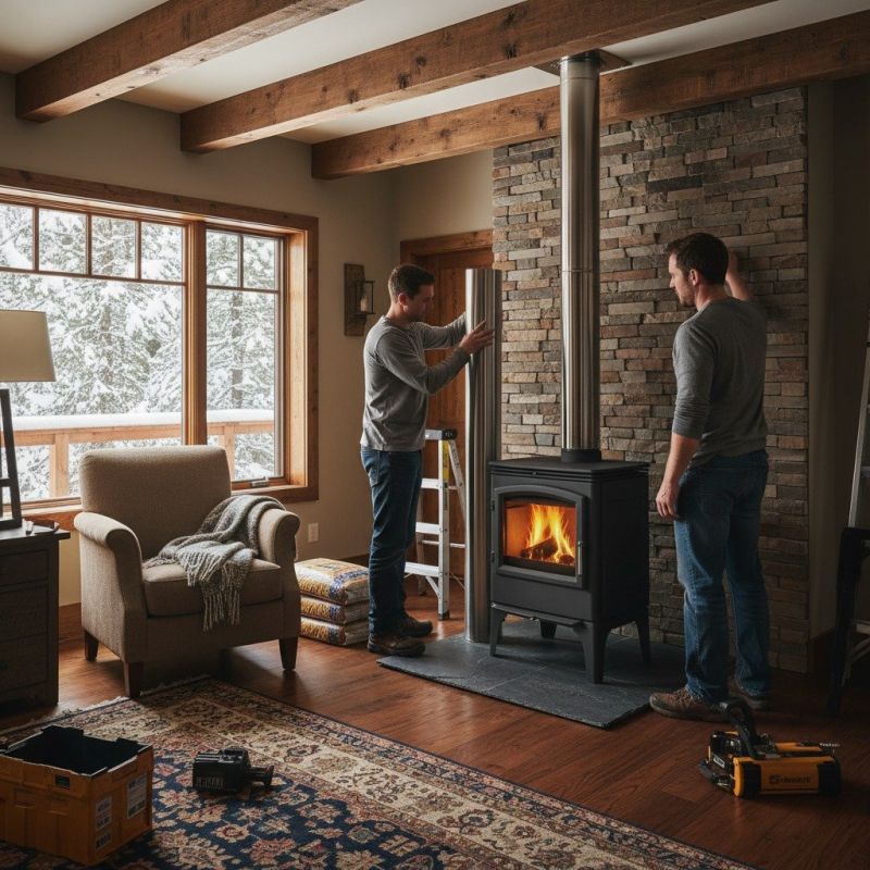 Stone Chimney Installation in West Nyack, NY