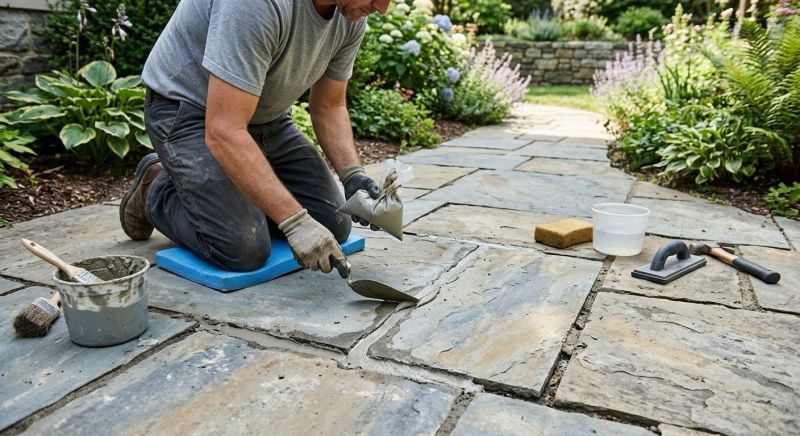 Stone Walkway Repair in Paramus, NJ