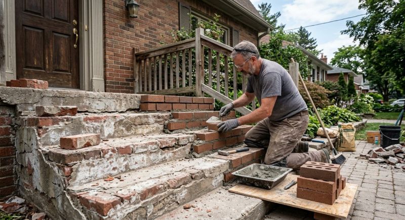 Stonework Repair in Jersey City, NJ